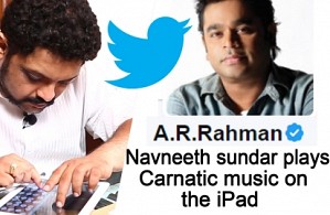 New age iPad Musician | Navneeth Sundar Unplugged | AR Rahman | MY 82