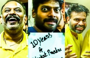 Venkat Prabhu's 10 years of Celebration with Chennai 600028 Team!