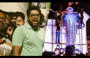 Vivegam FDFS at GK Theatre | Ajith Fans Mass Response! | DC 72