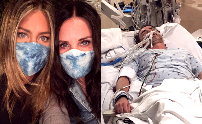 Star actress shares a heart-breaking pic of close friend battling Covid-19 ft Jennifer Aniston