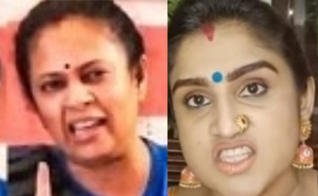 நடிகை வனிதா - லக்‌ஷ்மி ராமகிருஷ்ணன் நேரலை பேட்டி | actress vanitha and lakshmi ramakrishnan live interview video goes viral