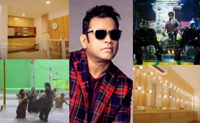 ஏ.ஆர்.ரகுமானின் மாபெரும் பிரம்மாண்ட Studio | AR Rahman Studio for Cinema shooting complete video