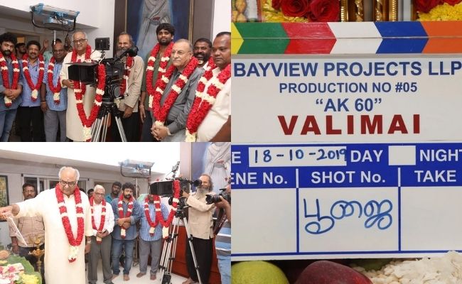Thala Ajith's latest Valimai update from Producer Boney Kapoor