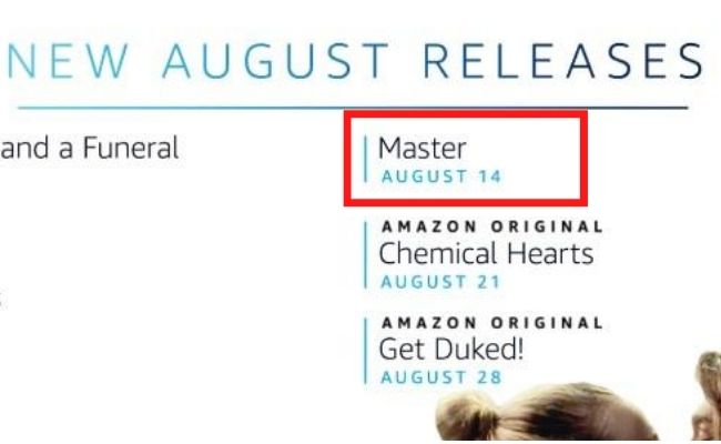 Master OTT release on Amazon prime Video clarification 