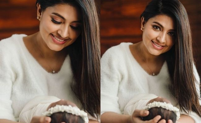 Sneha and Prasanna share their child's first ever - Aadhyantaa's image goes viral