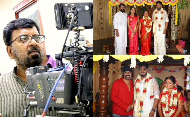 பிரபல இயக்குநரின் மகனின் திருமணம் | Director selva's sons marriage is finished with celebrities wish