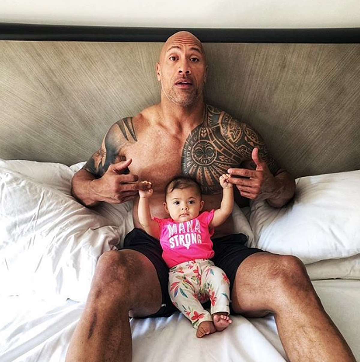 This star's family including his 4 year and 2 year old kids tested positive for Covid 19 ft Dwayne Johnson The Rock