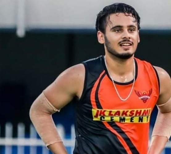 SRH debutant announces himself with six off Anrich Nortje