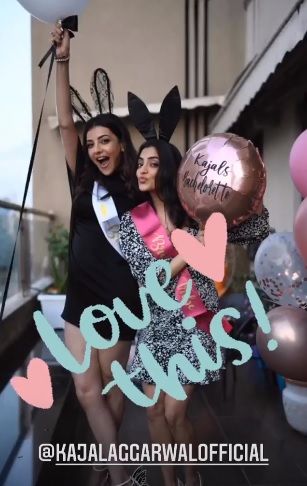 Kajal Aggarwal’s bachelorette party with her squad pics are going viral