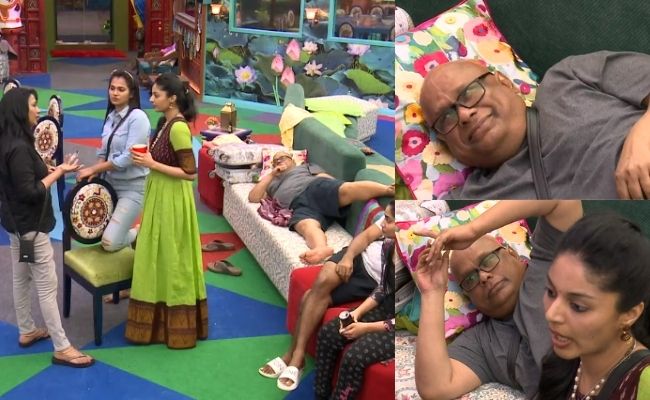 Bigg Boss 4 Suresh Chakravarthy relax pose goes viral in memes in social media