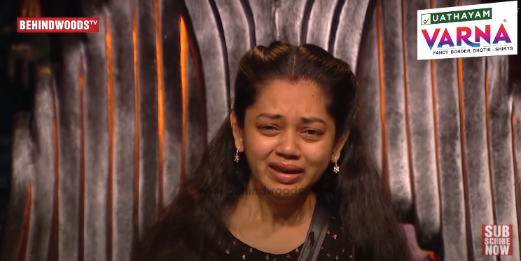 Bigg Boss Tamil 4 Anitha Sampath’s husband reacts to wife crying uncontrollably