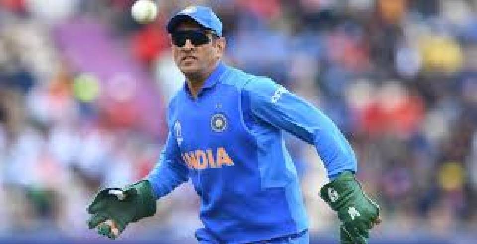 msdhoni reacts as he opens customized airpods balidaan insignia