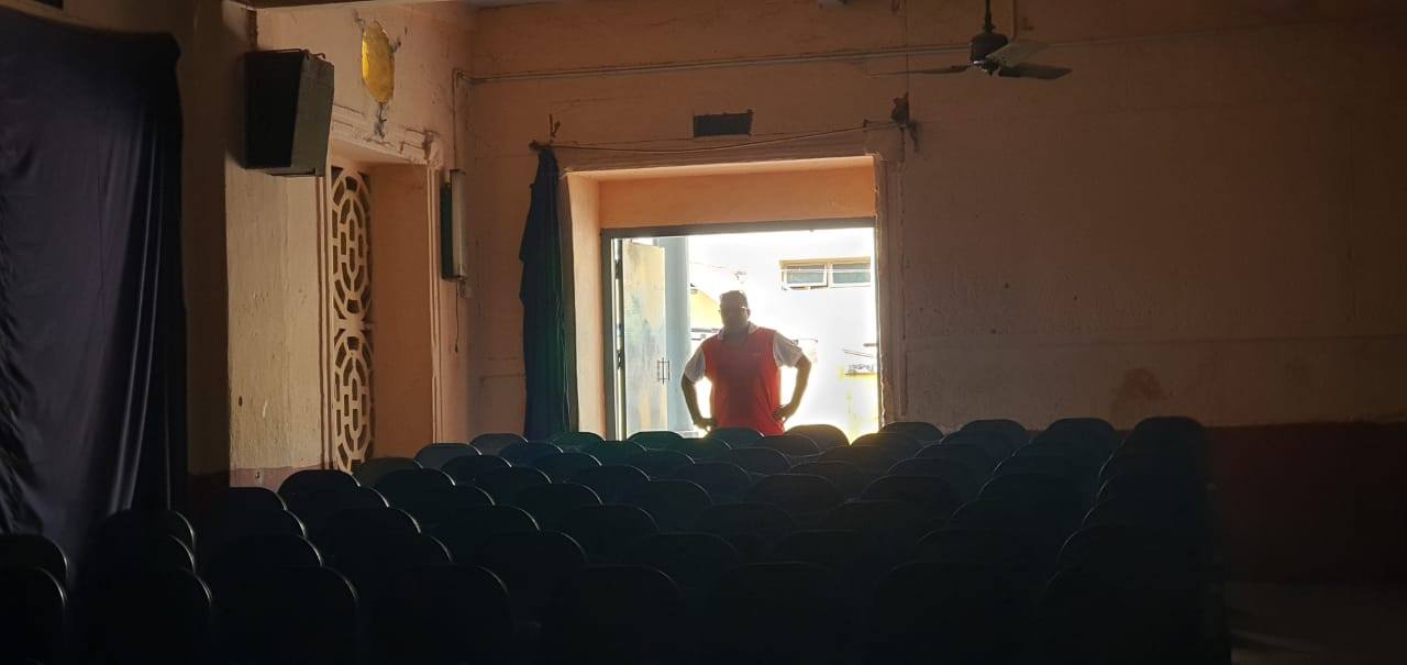 Mysskin visits theatre in Dindigul he used to see as child