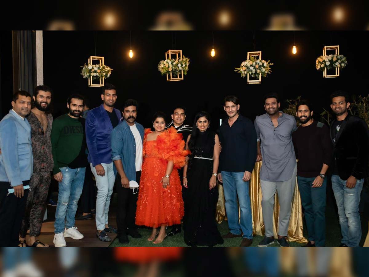 Leading men of the Telugu industry under one roof