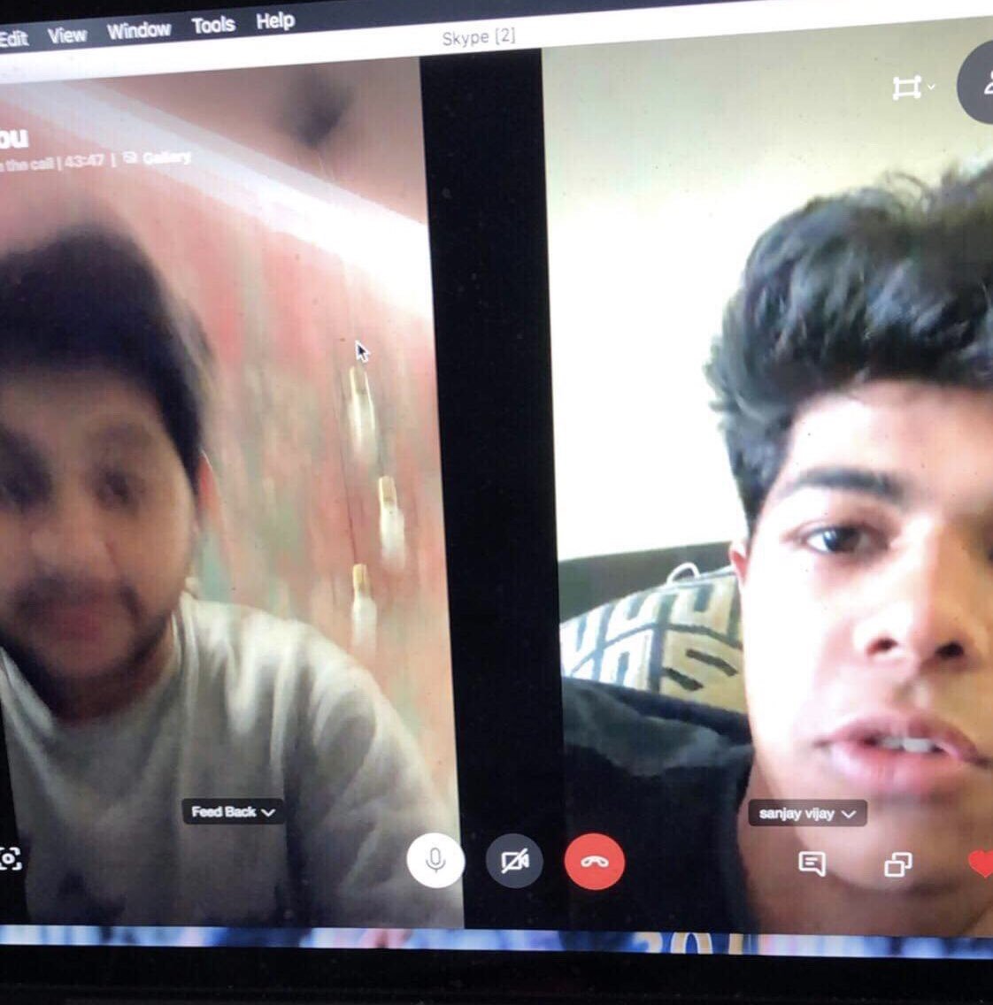 AR Rahman son AR Ameen and Vijay son Sanjay video call pic goes viral