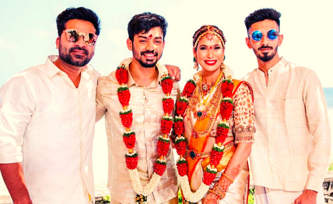 Celebrity weddings of 2020 amidst Coronavirus pandemic ft Kajal, Rana, Yogi Babu, Mahat, Bigg Boss Arav, Vijay’s niece Sneha