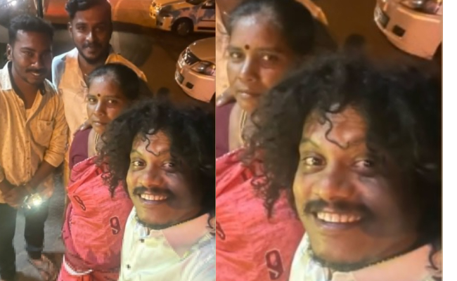 அம்மாவுடன் புகழ் போட்டோ வைரல் | Cook with comali pugazh photo with his mother goes viral