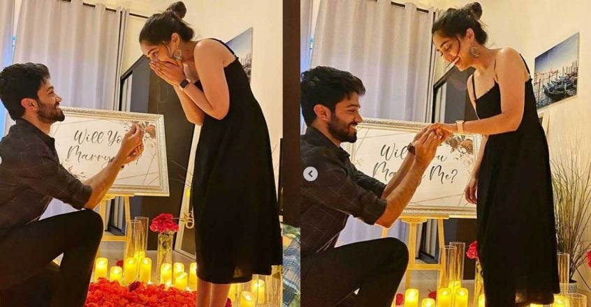 Vijay’s Bigil actress gets engaged to the love of her life; viral romantic proposal pics ft Reba Monica John