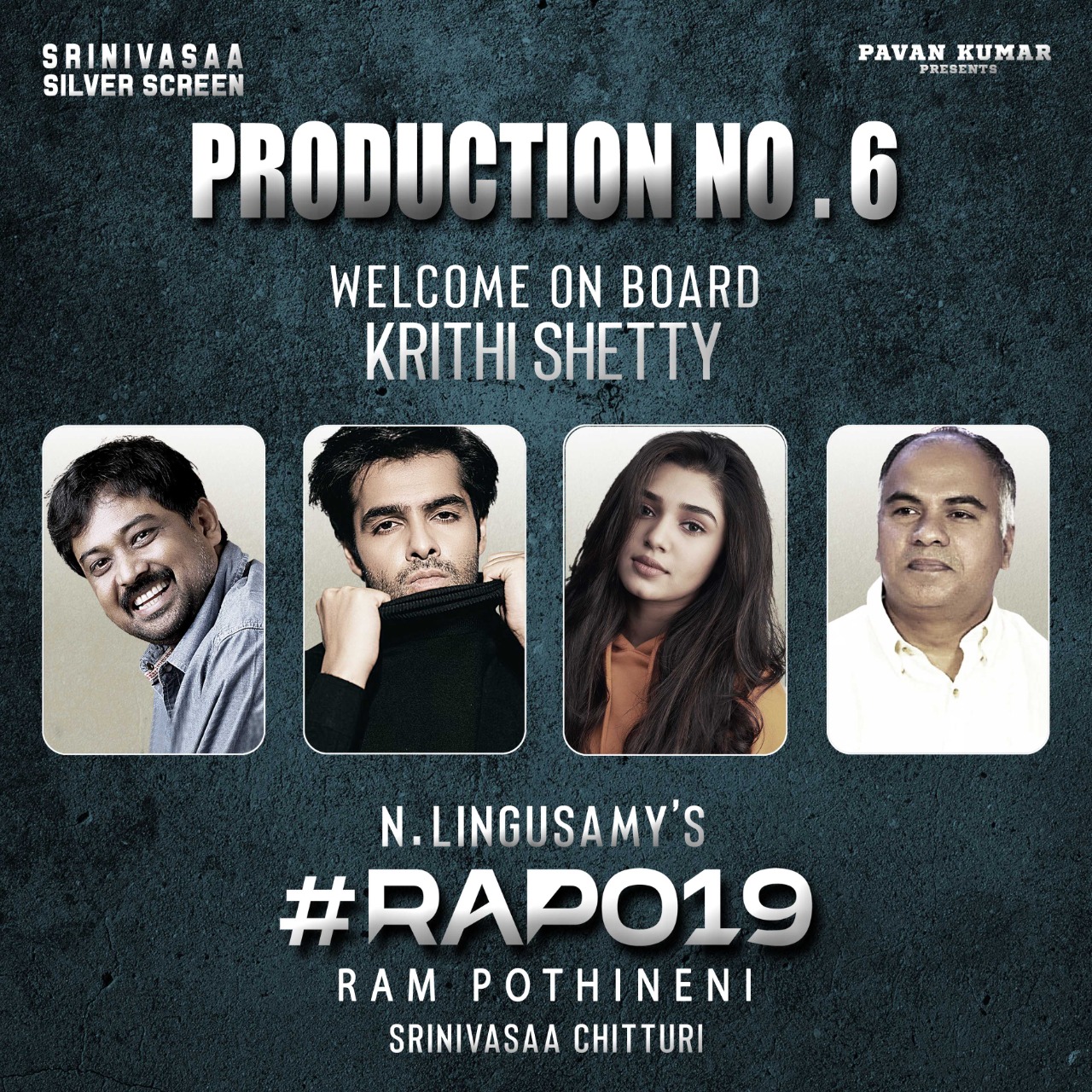 Director Lingusamy’s next with this young actor Ram Pothineni locks heroine ft Krithi Shetty