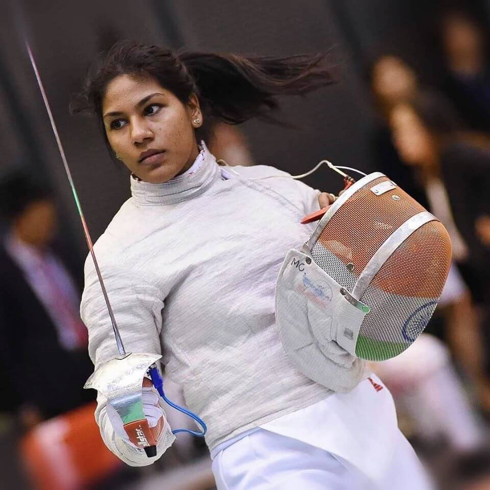 first fencer Bhavani Devi qualified Olympics Thanked Sasikumar 