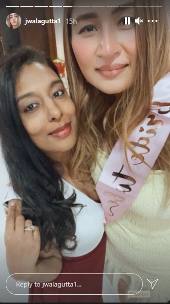 Days after Vishnu Vishal opens up about wedding, fiancée Jwala Gutta’s bridal bash pics go viral