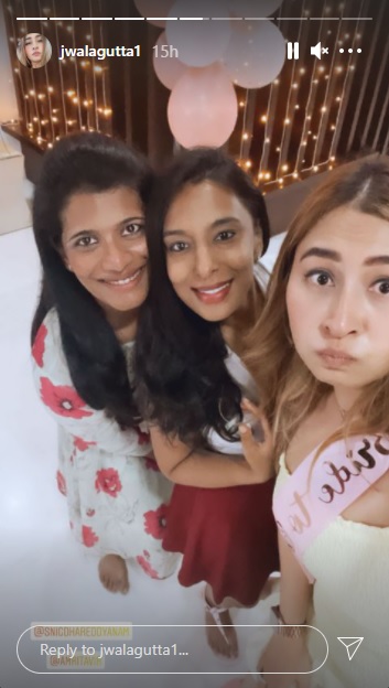 Days after Vishnu Vishal opens up about wedding, fiancée Jwala Gutta’s bridal bash pics go viral