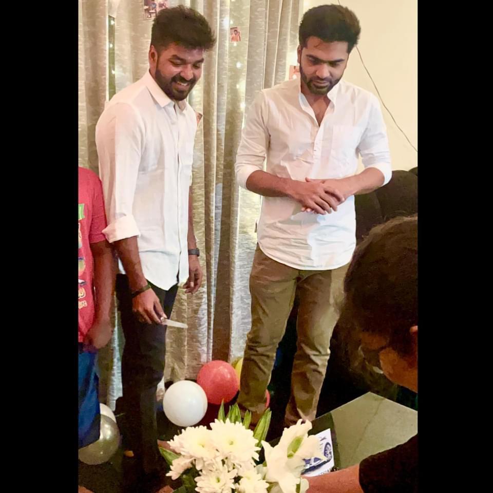 STR gives surprise to this popular Tamil Hero on his birthday - Fans sema happy