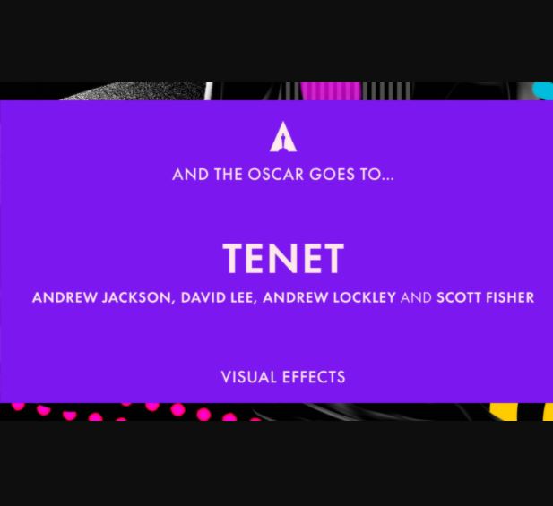Christopher Nolan's TENET wins Oscar in 2021 in this category