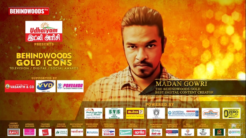 Madan Gowri vs Pugazh; who won the challenge; viral video from Behindwoods Gold Icons