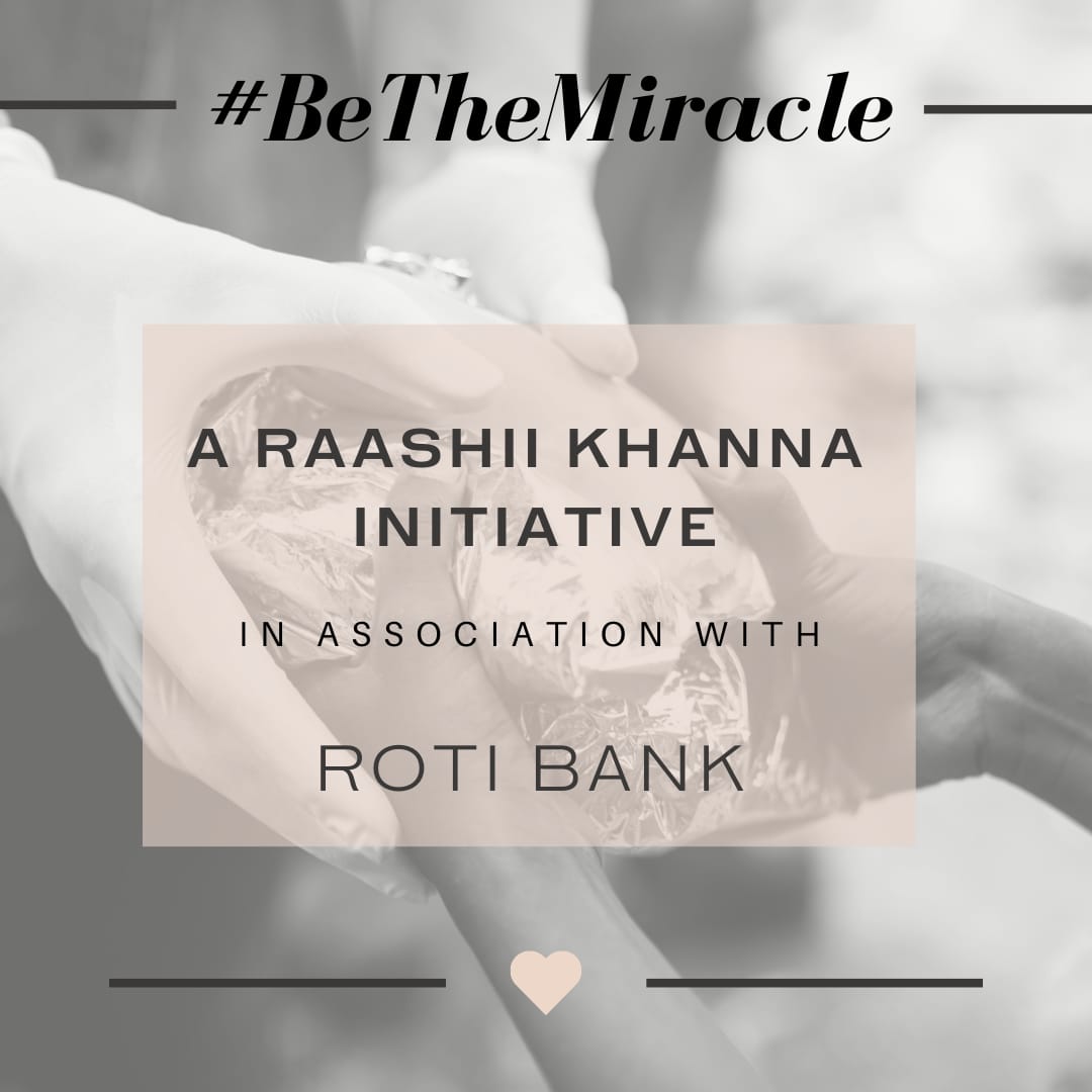 This popular Tamil heroine urges fans to join her Be The Miracle intiative; wins hearts ft Raashii Khanna