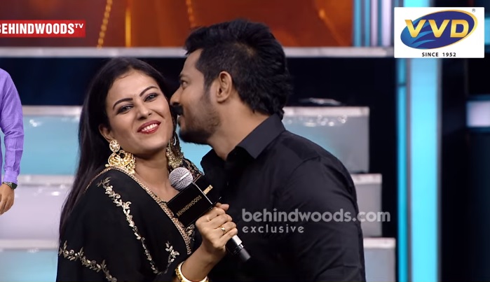 Actress Chandini's best ever live romantic dance with hubby Nandha is winning hearts; viral video