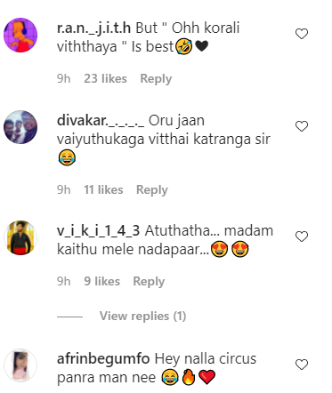 "Ungala neengale kalaachukittaa appurom naanga ethukku?" - Fans' super-funny reply to Priya Bhavani Shankar's VIRAL gym pic