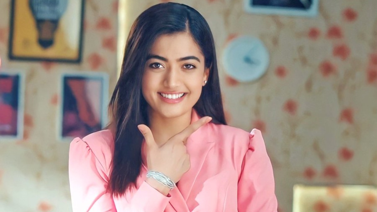 Rashmika Mandanna cute reply to fan who came to see her