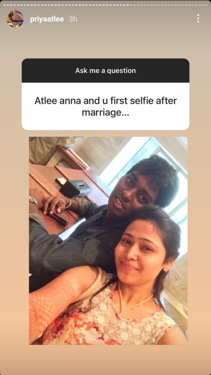 Priya Atlee shares UNSEEN pictures of hubby Atlee for the first time; DON'T MISS