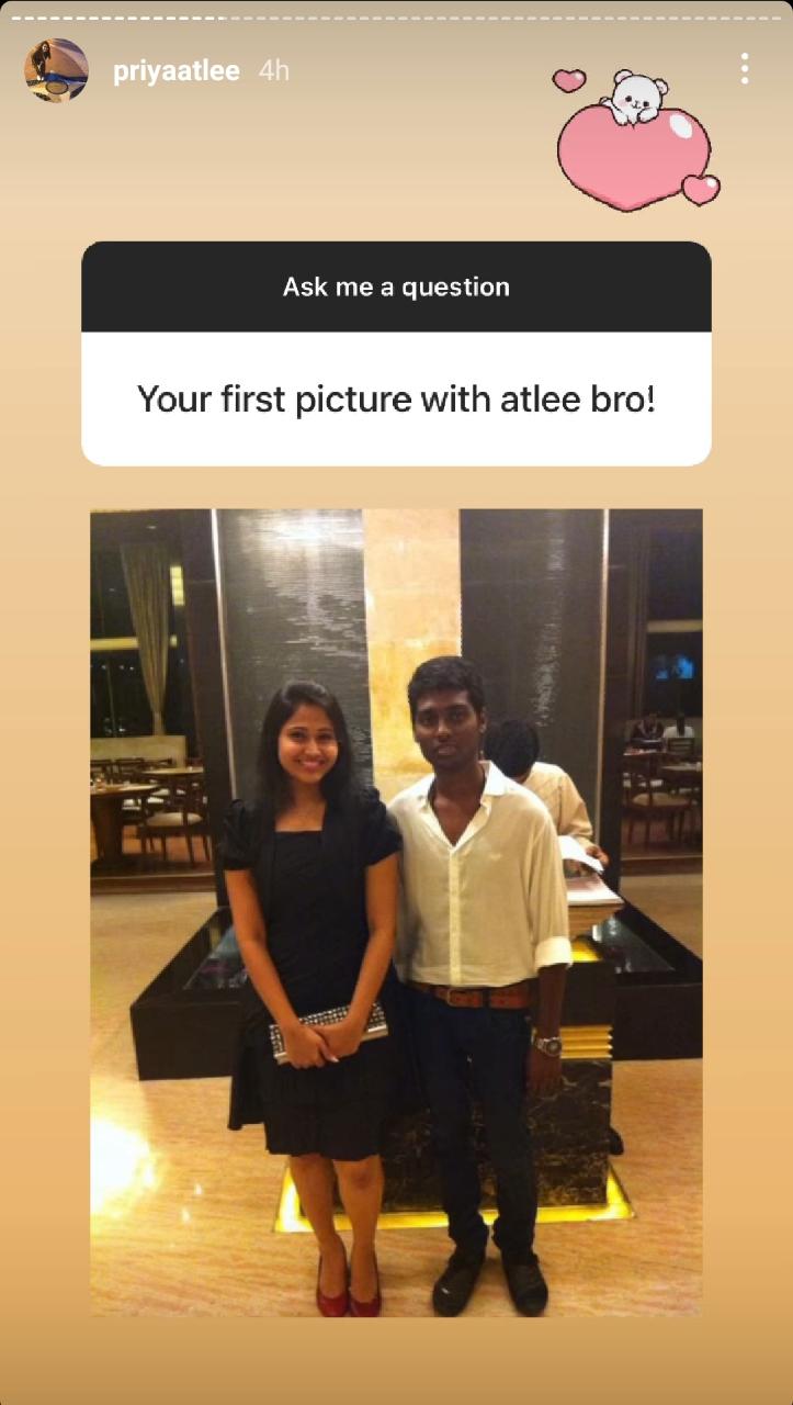 Priya Atlee shares UNSEEN pictures of hubby Atlee for the first time; DON'T MISS
