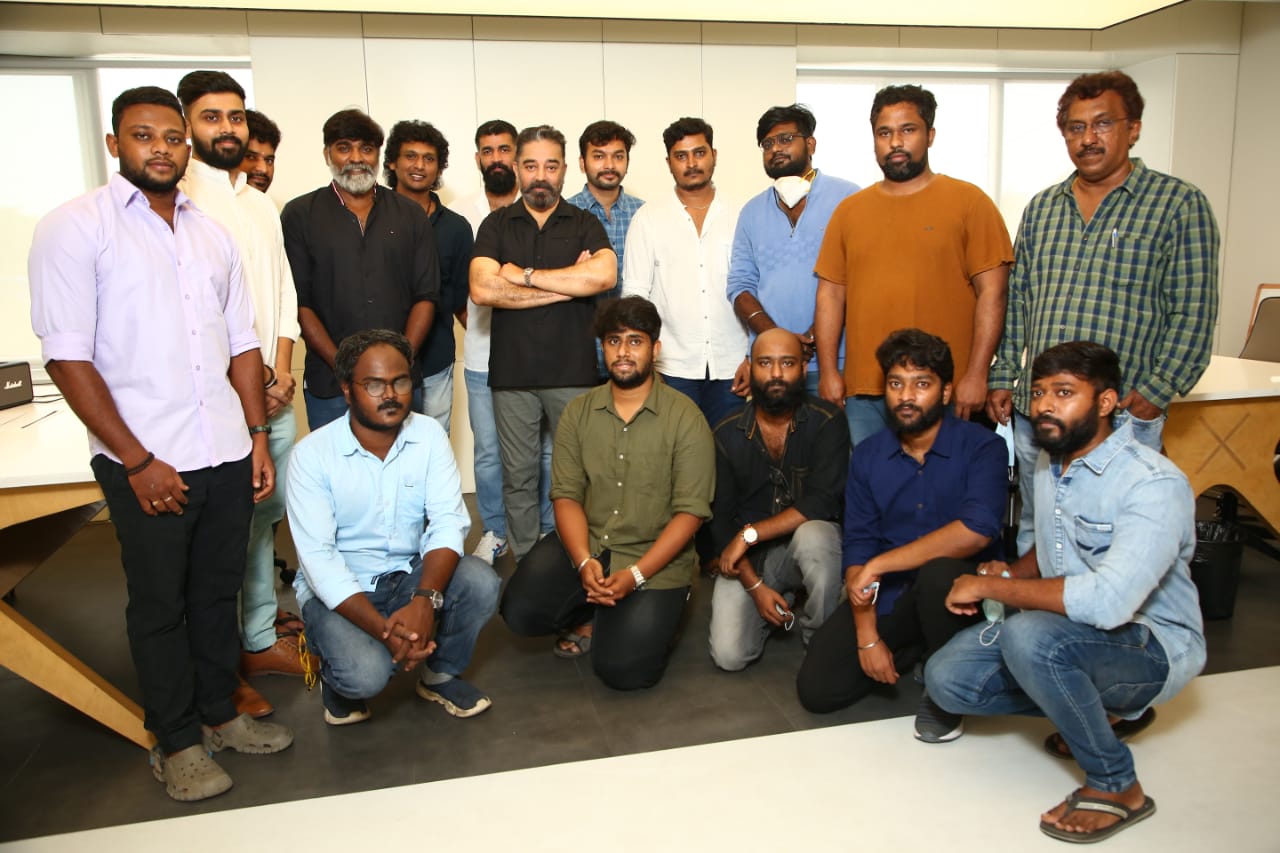 VIKRAM Movie shoot begins - See Pics ft Kamal Haasan, Lokesh Kanagaraj, Vijay Sethupathi, Fahadh Faasil