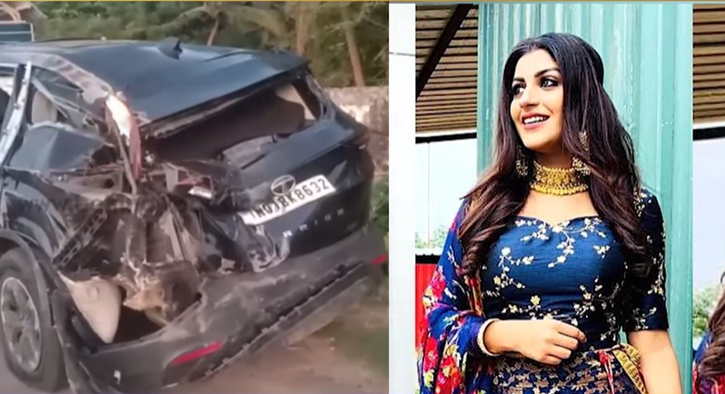 Yashika Aannand accident how it happened exclusive video 