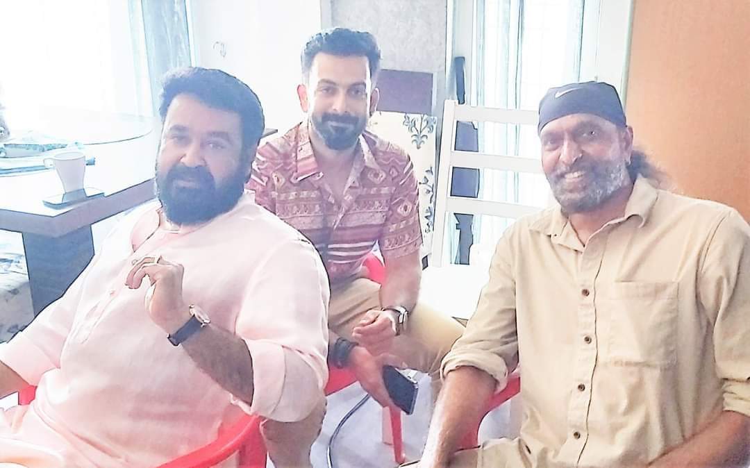 Ponniyin Selvan actor talks about meeting Mohanlal and Prithviraj on sets