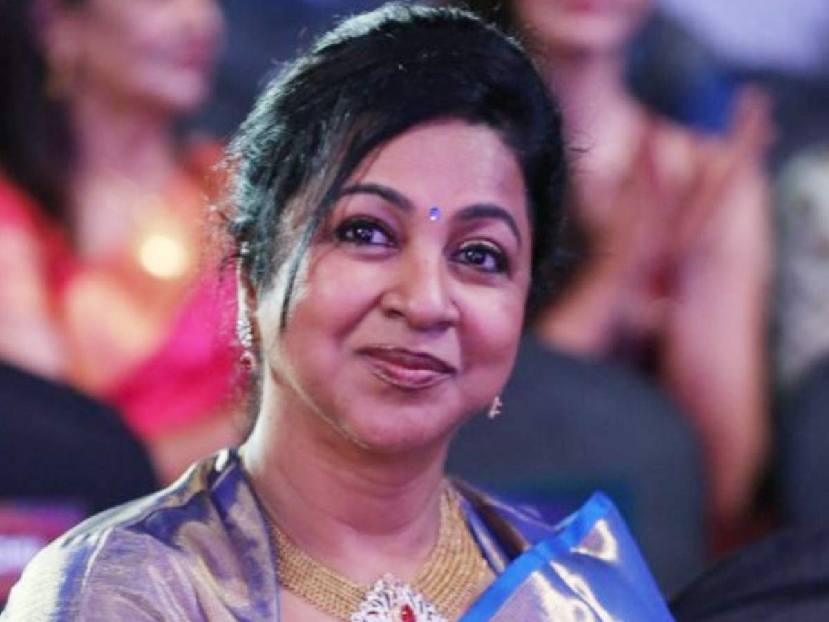 VIDEO: Radikaa Sarathkumar gets emotional as she talks about 'this'