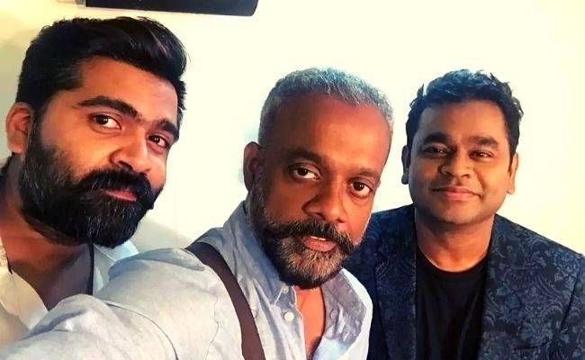 Unrecognisable! Silambaran's UNSEEN BTS look from GVM's Vendhu Thanindhathu Kaadu has fans stunned