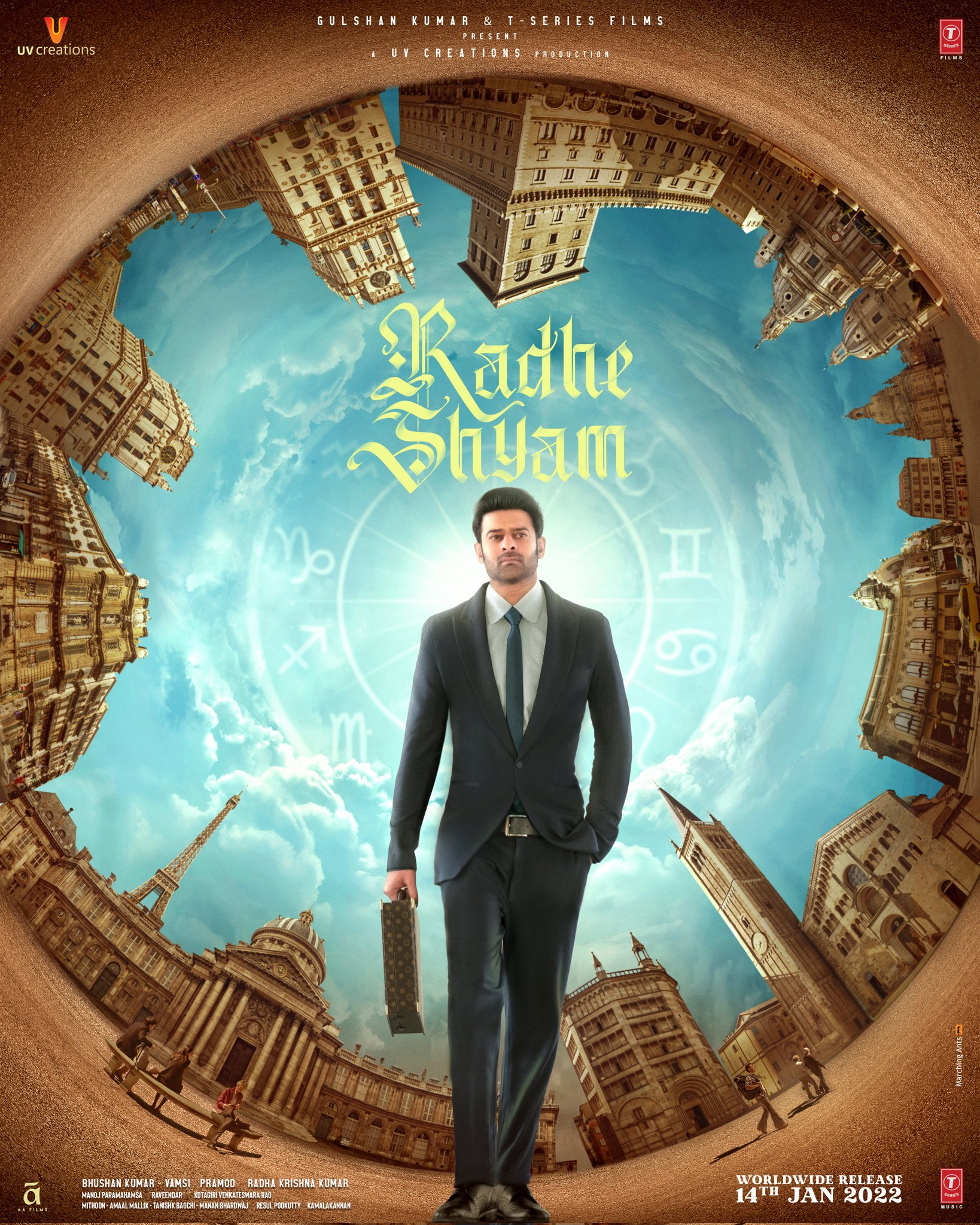 Pan-India Magnum Opus Radhe Shyam unveils the latest poster
