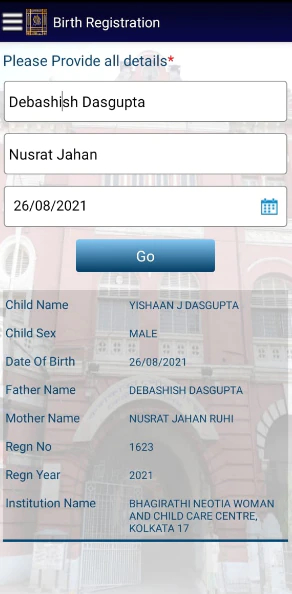 Nusrat Jahan son ishan and yash dasgupta name as father 