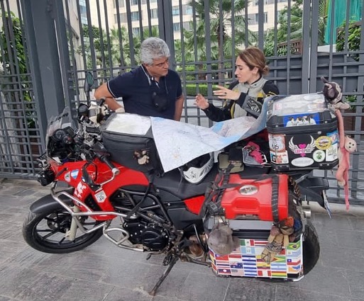 Thala Ajith gets ready for WORLD TOUR? Famous female biker Maral Yazarloo shares EXCLUSIVE pics