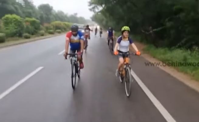everyday inspiration samantha cycling ride video