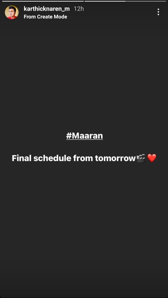 Sambhavam Loading! Dhanush's upcoming biggie's director reveals a big surprise officially ft Maaran, Karthick Naren