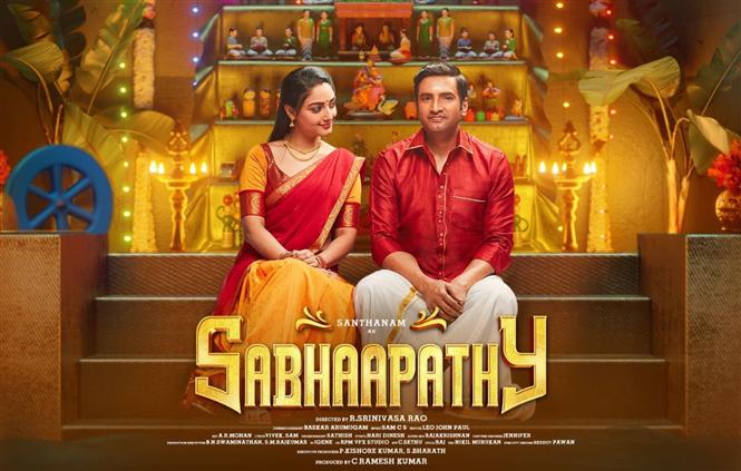 santhanam starring Sabhaapathy movie trailer on this date