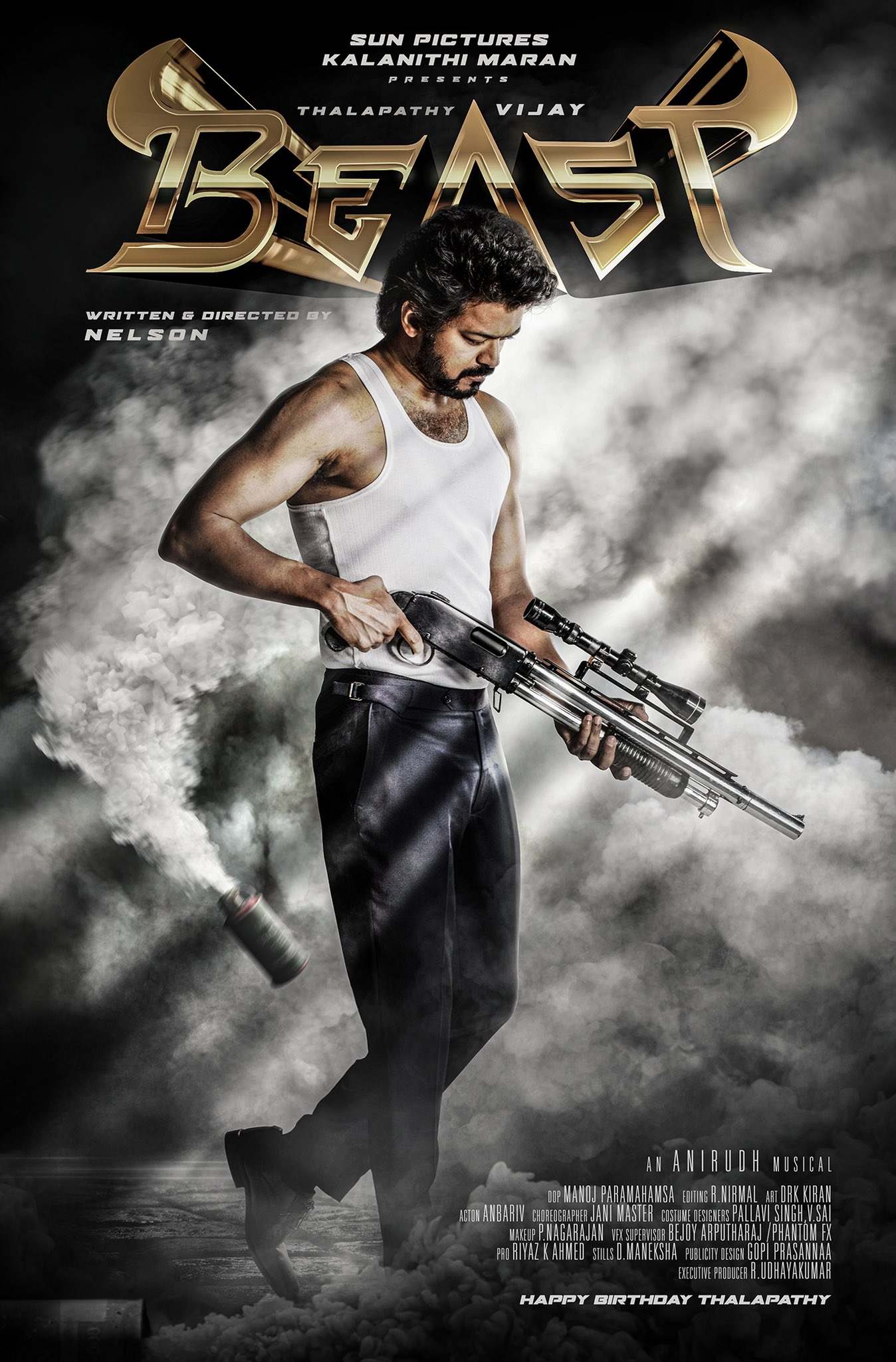 actor vijay beast movie update with massive image