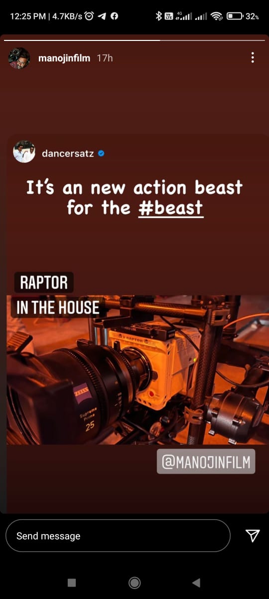 Breaking: Beast night shoot happening now at Gokulam studios