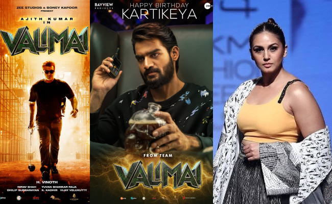 Ajith Kumar Valimai Movie BTS Images Went Viral on Social Media