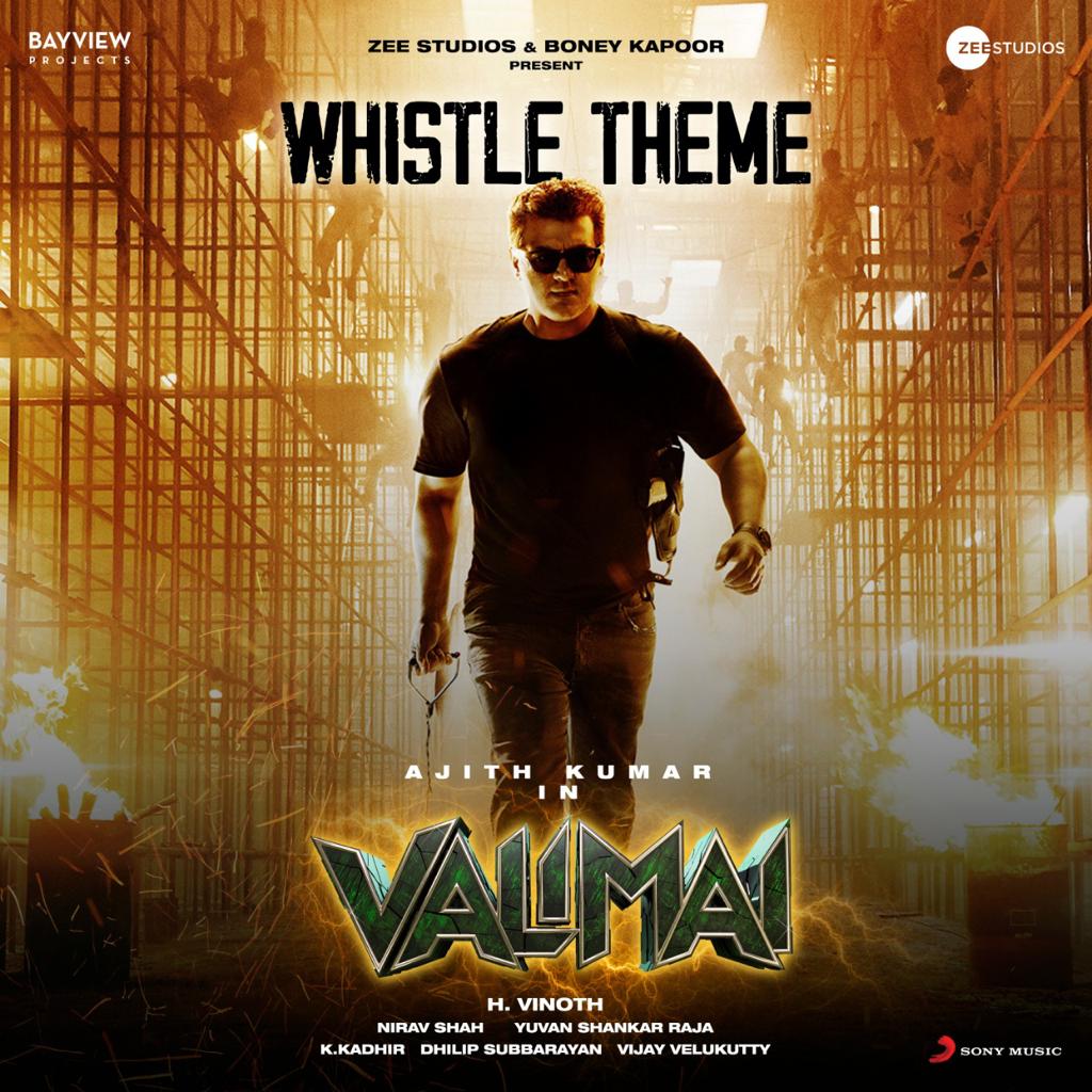 Valimai Movie Ajith Kumar New Stills Released with Theme Song